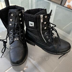 Michael Kors black ankle boots
